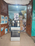 4-Burner Gas Cooker + Silver Crest Juicer & Kenwood Yam Pounder Combo