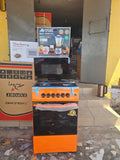 Orange Volcano 4-Burner Gas Cooker + Mers Home Microwave MH-325 + Avinas AV-128 4-in-1 Blender Combo