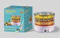 Smurfett SE-0001 Food Dehydrator – 350W, 5-Layer, Temperature Control, 2-Year Guarantee